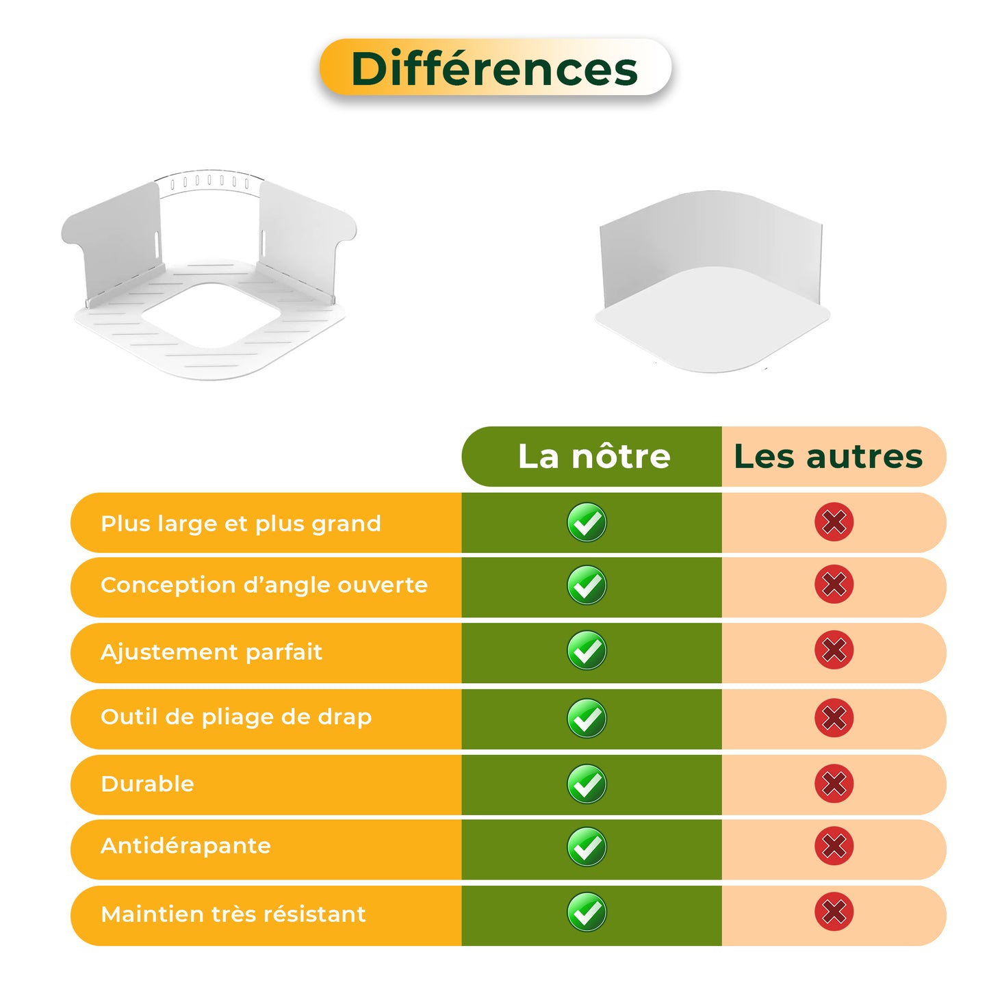 Accroche de drap