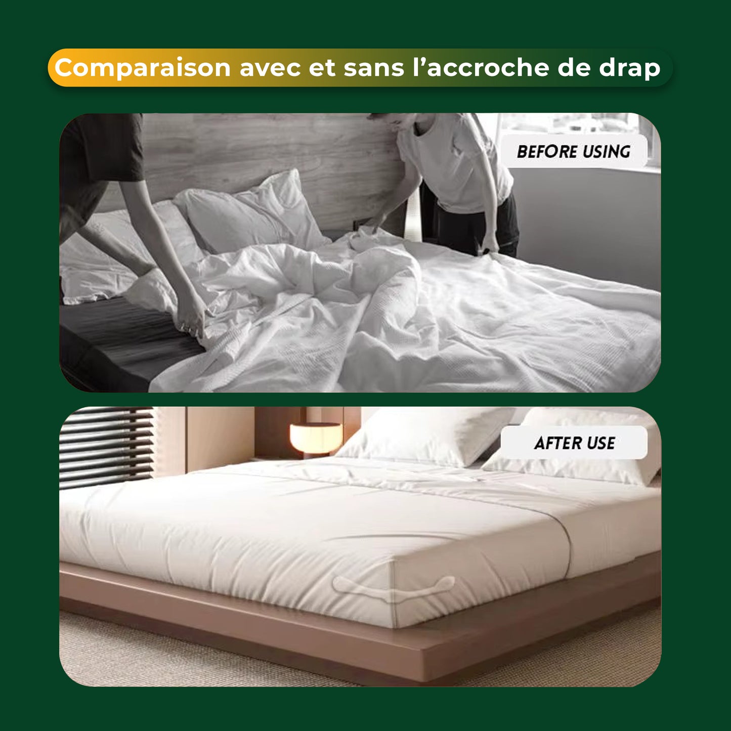 Accroche de drap